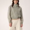 Veste courte à capuche escamotable Naya pour femme