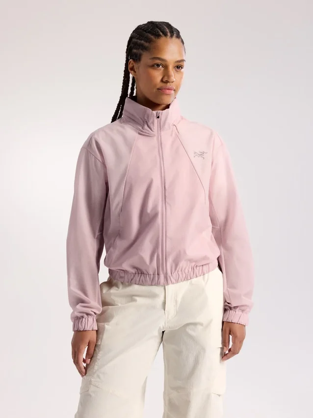Veste courte à capuche escamotable Naya pour femme