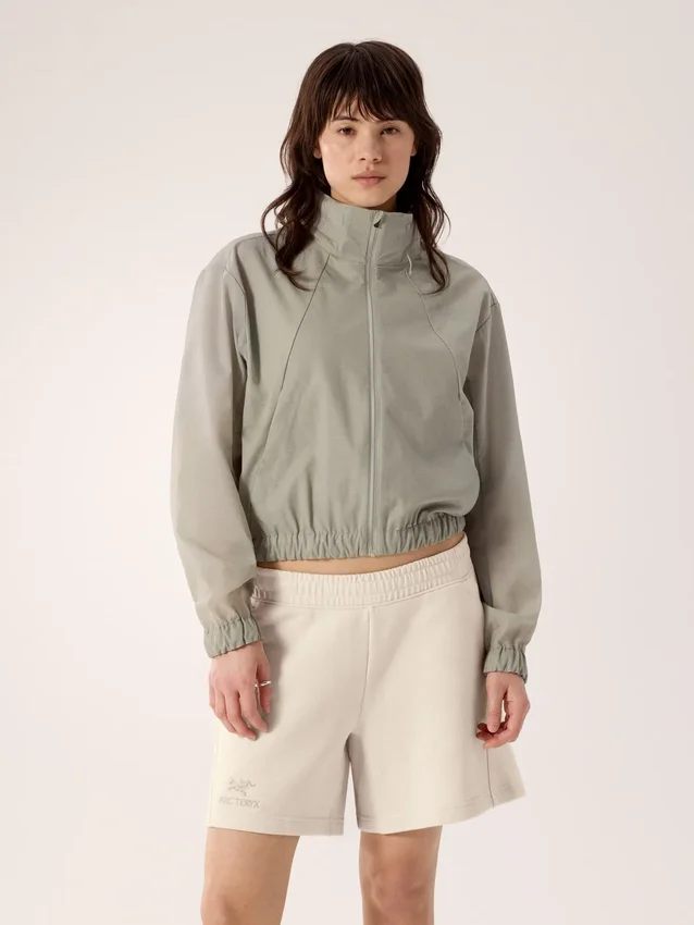 Veste courte à capuche escamotable Naya pour femme