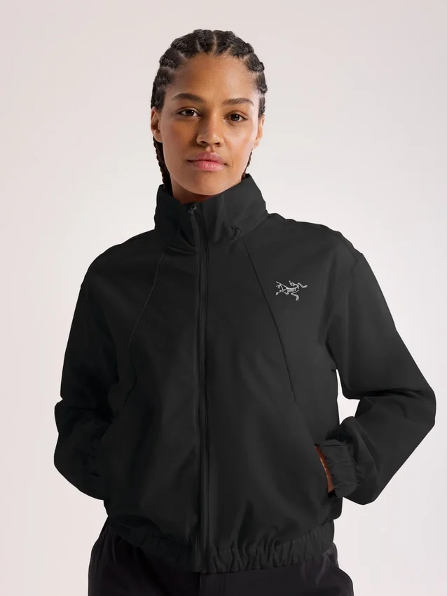 Veste courte à capuche escamotable Naya pour femme