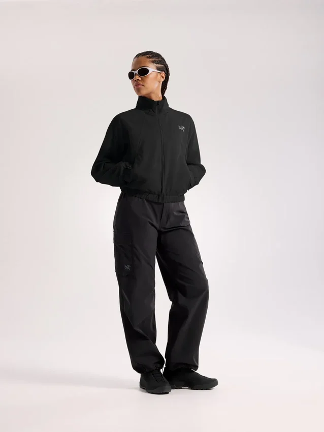 Veste courte à capuche escamotable Naya pour femme