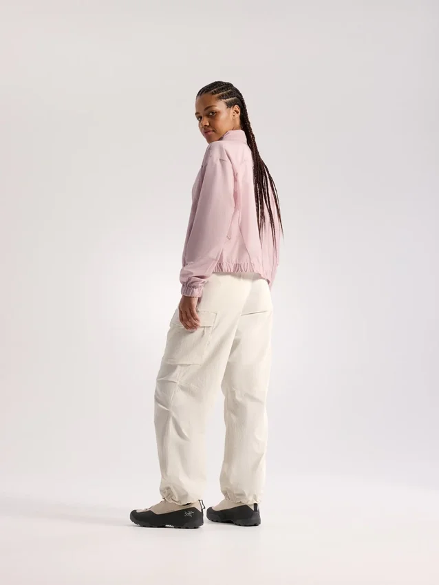 Veste courte à capuche escamotable Naya pour femme
