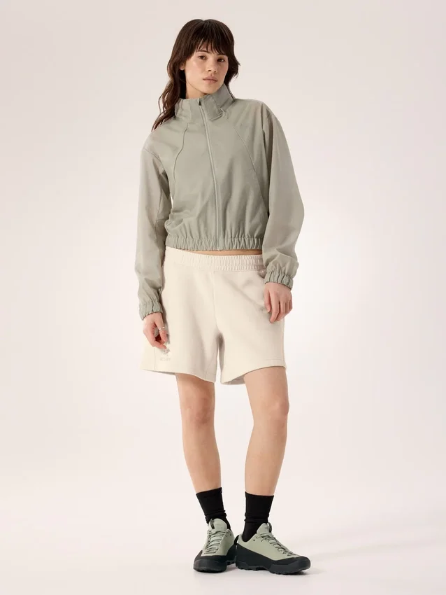 Veste courte à capuche escamotable Naya pour femme