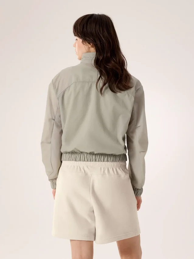 Veste courte à capuche escamotable Naya pour femme
