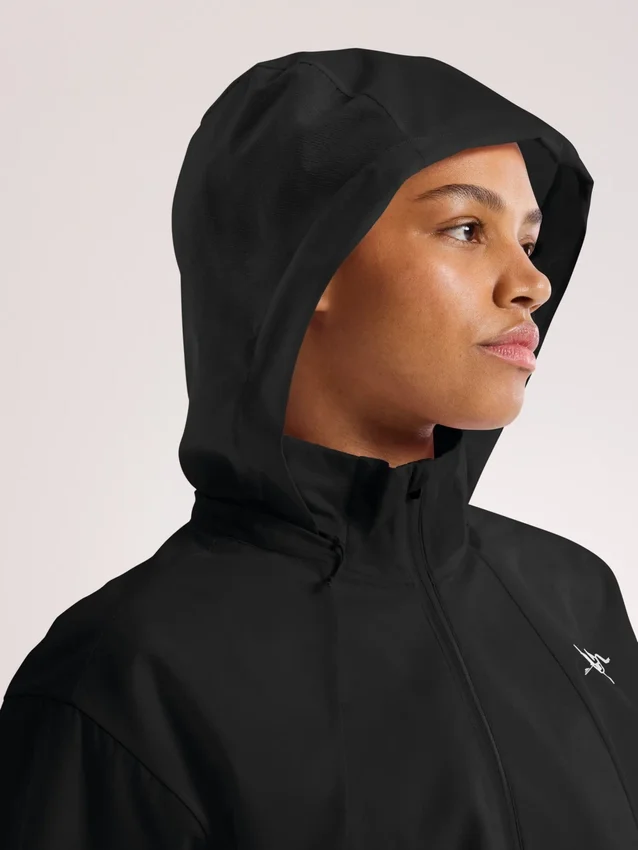 Veste courte à capuche escamotable Naya pour femme