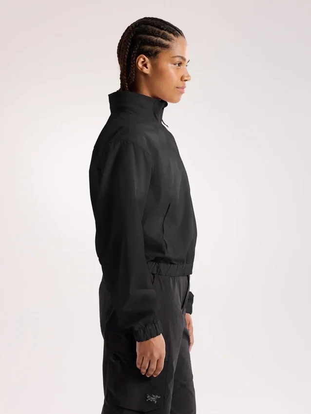 Veste courte à capuche escamotable Naya pour femme