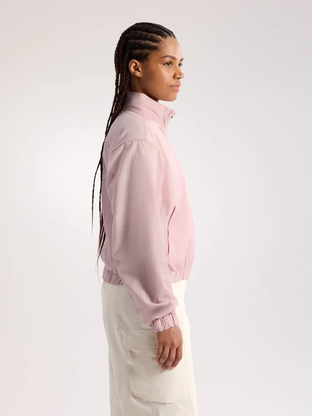 Veste courte à capuche escamotable Naya pour femme